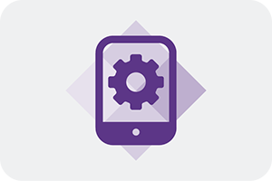 Software development icon representing digital transformation