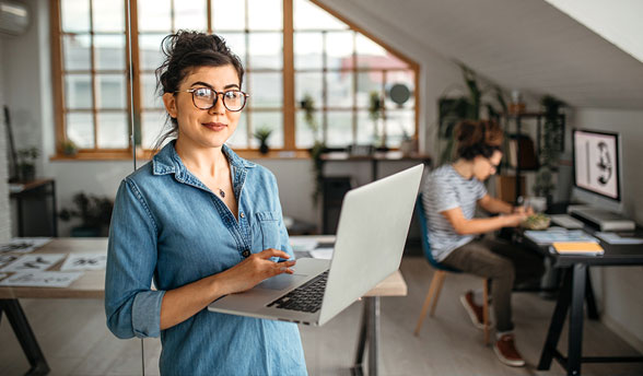 Financial professionals using education benefits